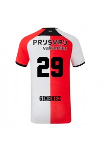 Feyenoord Santiago Gimenez #29 Voetbaltruitje Thuis tenue 2024-25 Korte Mouw